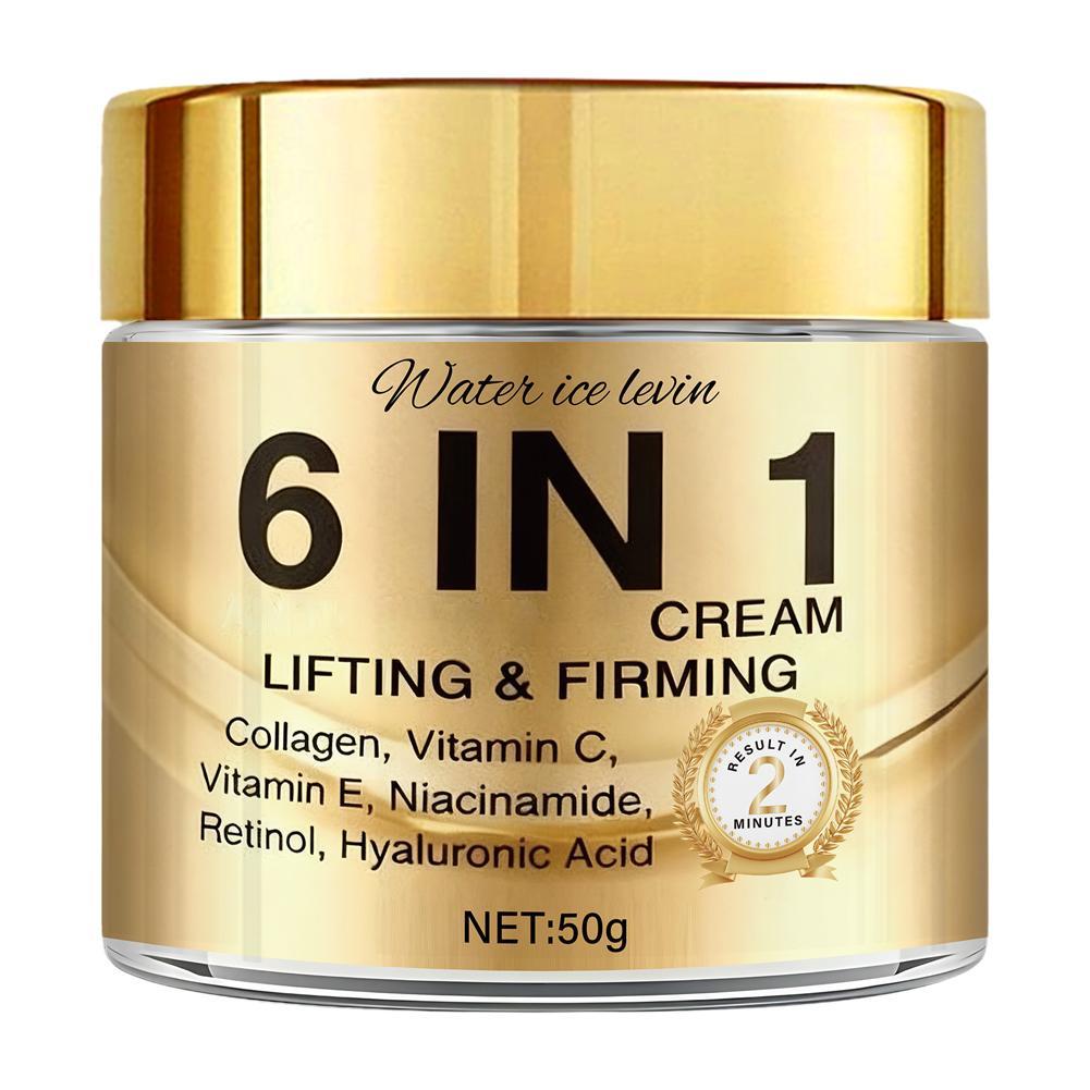 Vitamin C Serum - 6 IN 1 ครีมบำรุงผิวหน้าคอลลาเจน ลิฟติ้ง เฟิร์มมิ่ง