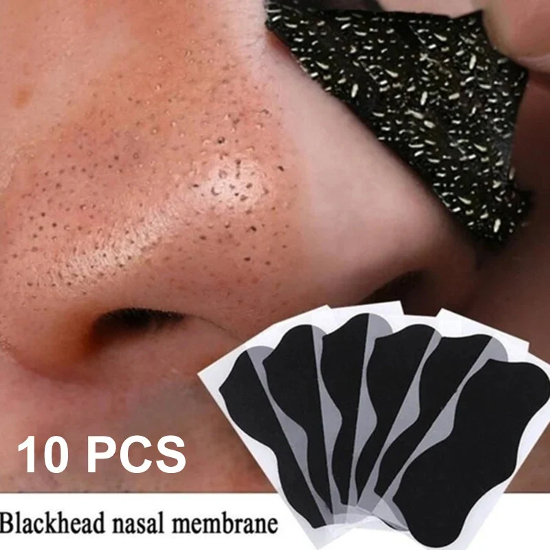 Cleanser Face - 10pcs Blackhead แถบจมูกทําความสะอาดลึกจมูก Spot Facial Dot