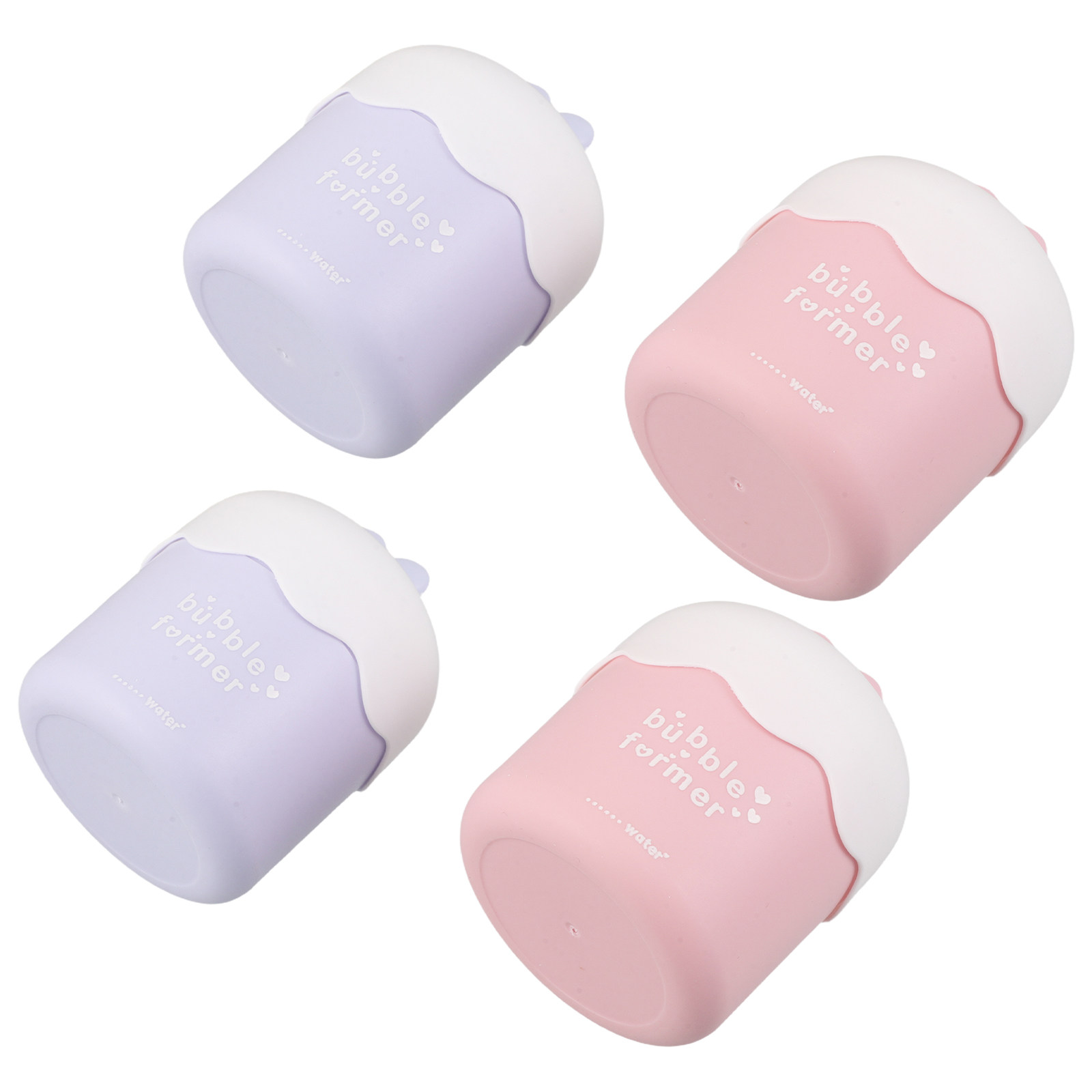 Cleanser Face - ขวดทำโฟมล้างหน้าแบบพกพา 4 ชิ้น น้ำหนักเบา สำหรับล้างหน้า แชมพู