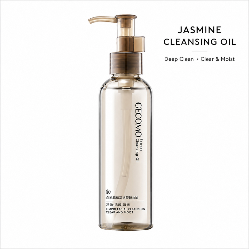 Cleanser Face - น้ำมันทำความสะอาดผิวหน้า จัสมิน คลีนซิ่ง ออยล์ ทำความสะอาดเครื่องสำอางได้อย่างล้ำลึก สำหรับเครื่องสำอางกันน้ำ
