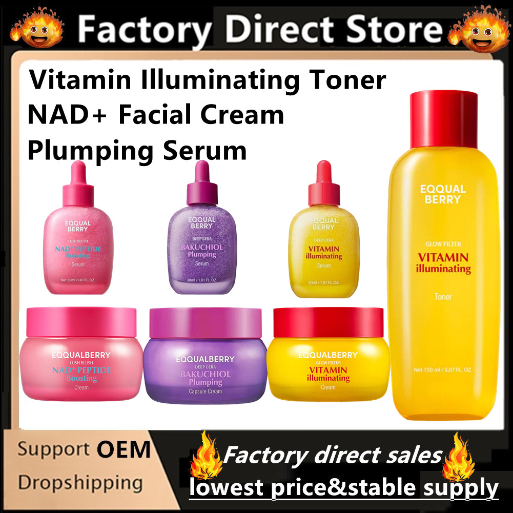 Vitamin C Serum - สำหรับ EQQUALBERRY BAKUCHIOL Plumping Serum NAD+