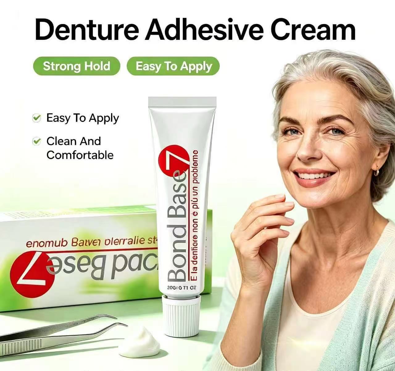 Night Cream - ครีมยึดฟันปลอม Bond Base ขนาด 20 กรัม