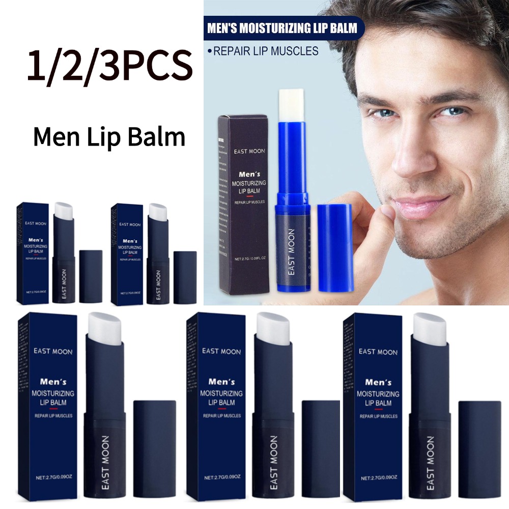 1/2/3PCS ลิปบาล์มสำหรับผู้ชายใ - Lip Balm บทวิจารณ์และราคา