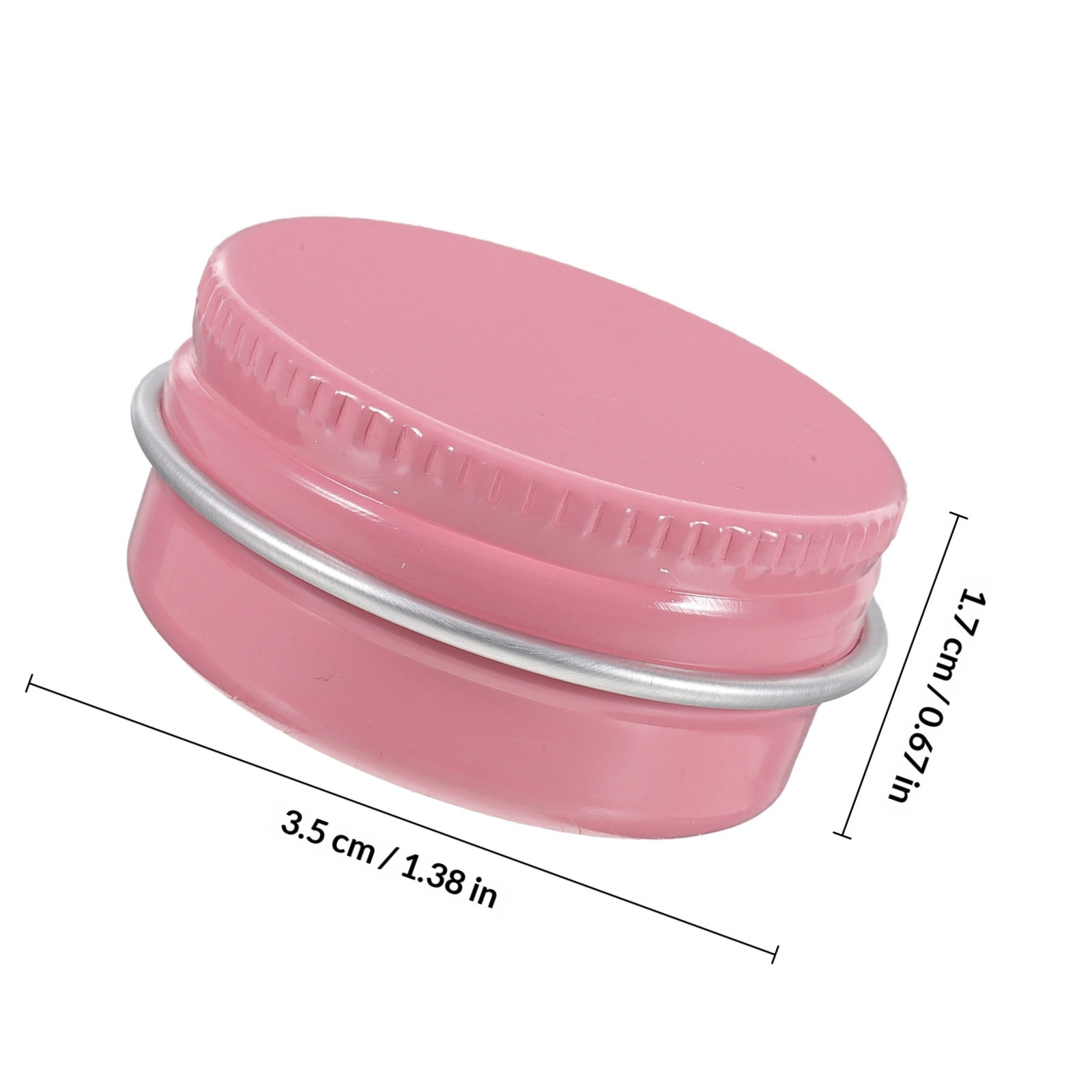 8 ชิ้น กระป๋องอลูมิเนียมทรงกลม - Lip Balm บทวิจารณ์และราคา