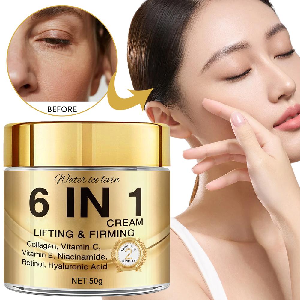 6 IN 1 ครีมบำรุงผิวหน้าคอลลาเจ - Vitamin C Serum บทวิจารณ์และราคา