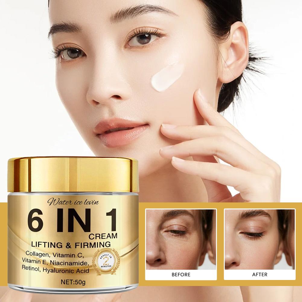 6 IN 1 ครีมบำรุงผิวหน้าคอลลาเจ - Vitamin C Serum บทวิจารณ์และราคา