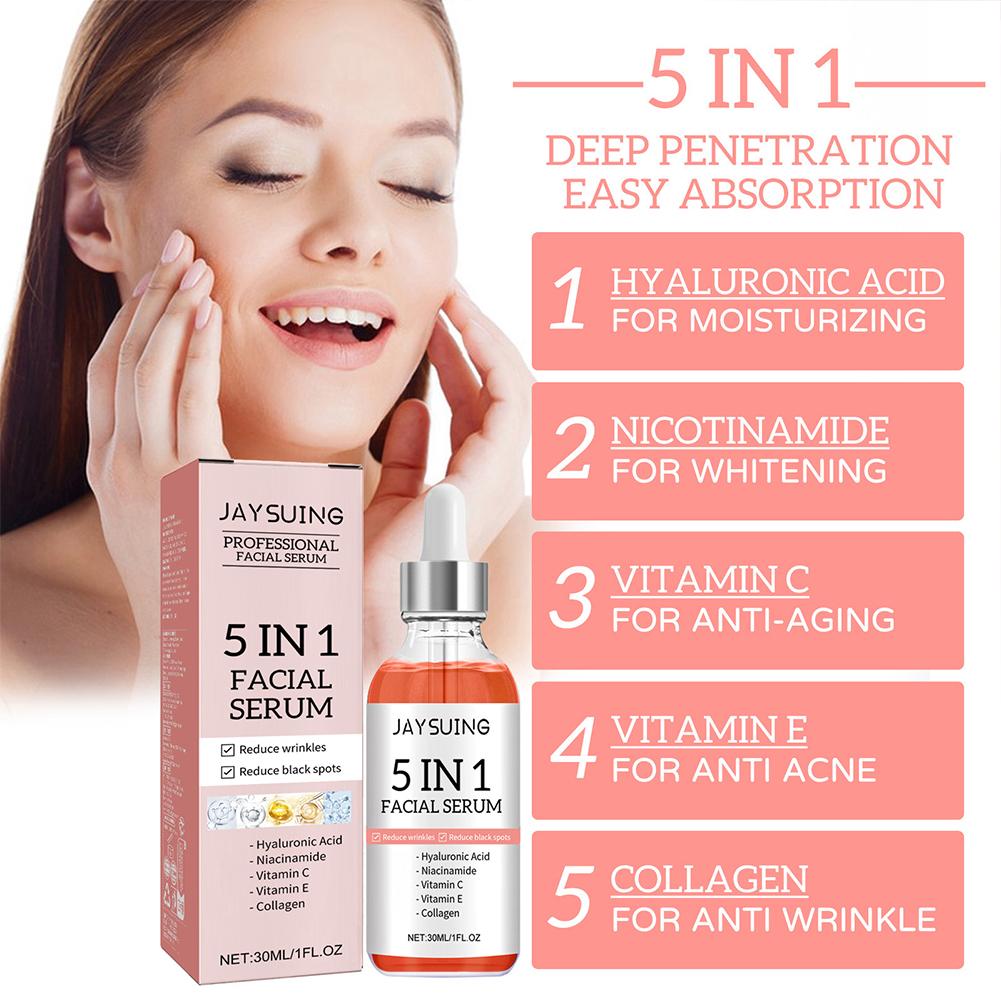 เซรั่มบำรุงผิวหน้า 5-in-1 วิตา - Vitamin C Serum บทวิจารณ์และราคา