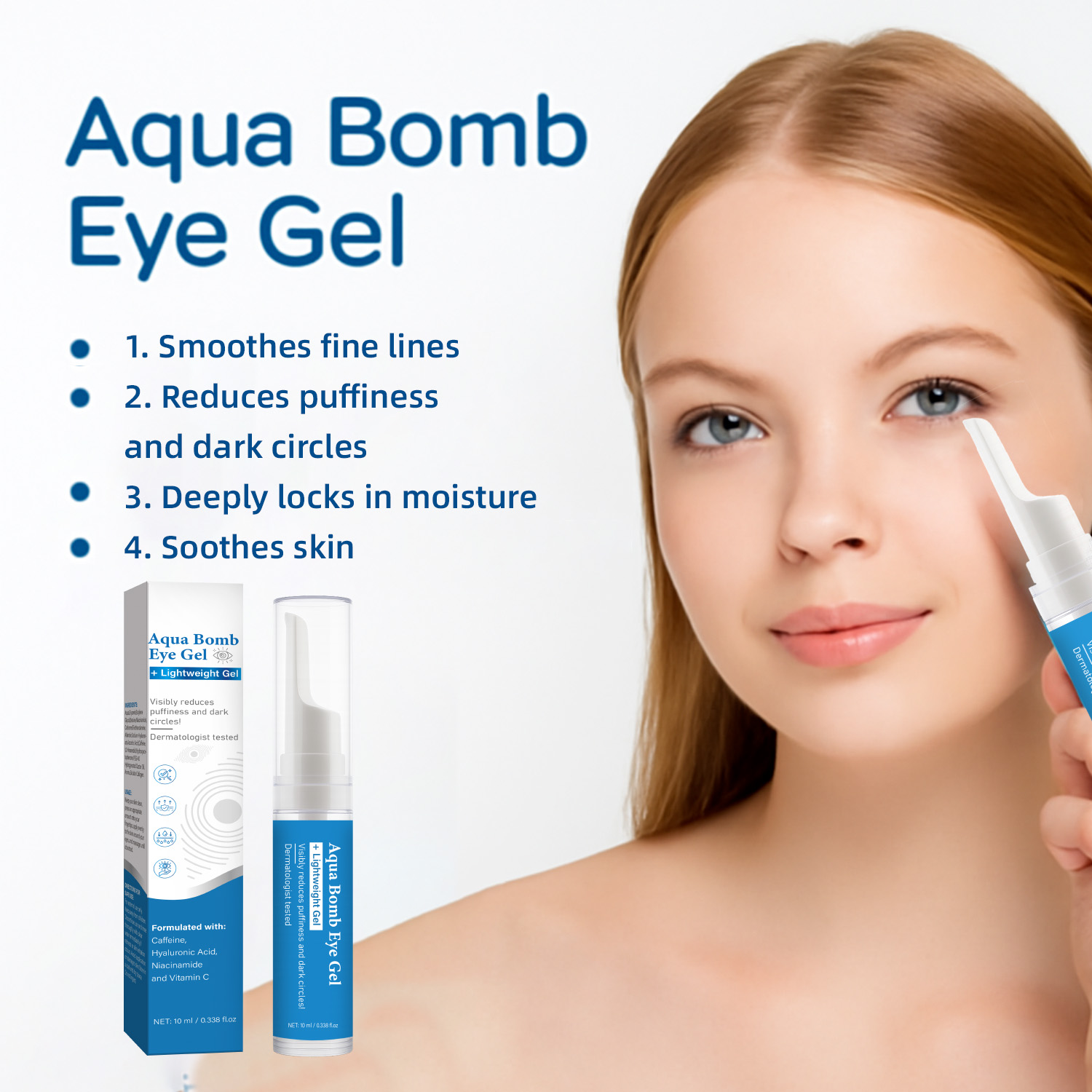 เจลบำรุงรอบดวงตา Aqua Cooling  - Vitamin C Serum บทวิจารณ์และราคา
